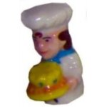 Fve ptissier qui apporte la galette et sa couronne - srie les petits ptissiers (2009)