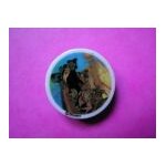 F�ve plate ronde disney = de la s�rie la plan�te au tr�sor, ann�e 2003 = silver et les aliens