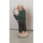 F�ve santon porteur sac de farine