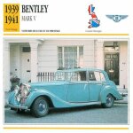 Fiche atlas voiture bentley mark v