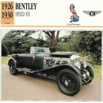 Fiche atlas voiture bentley speed six
