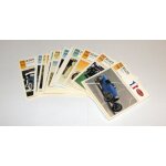 Fiche automobile edito service vintage lot de 30 voitures anciennes