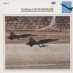 Fiche avion northrop f - 20 tigershark Fiche avion northrop f - 20 tigershark