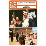 Fiche monsieur cinema l'homme qui voulut etre roi de john huston avec sean connery, michael caine et ...