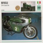 Fiche moto passion benelli 250 - 4 grand prix