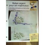 Fiche technique et mod�le point de croix. . fournitures, comment faire, difficult� temps de r�alisation. ...