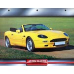 Fiche technique recto verso 1997 aston martin db7 volante Fiche technique recto verso 1997 aston martin db7 volante