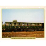 Fiche trains de l�gende voiture en bois pour trains internationaux (c)