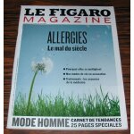Le figaro magazine revue supplément allergies le mal du siècle mars 2014 Le figaro magazine revue supplément allergies le mal du siècle mars 2014