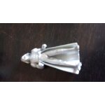 Figurine dark vador en plastic argente hauteur 10 cm