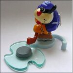 Figurine hockeyeur chat - série hockey sur glace (kinder 2008) Figurine hockeyeur chat - série hockey sur glace (kinder 2008)