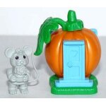 Figurine  kinder  (1996) - maisons l�gumes et souris / n 1 - maison citrouille et souris ( k97n45 / k97 ...