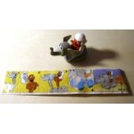 Figurine  kinder  (1998) - cavalier sur el�phant (k99n73 / k99 - 73) + bpz