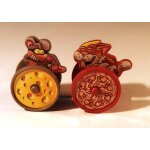 Figurines  kinder  (2001) - chat et souris (k02n22 / k02 - 22)