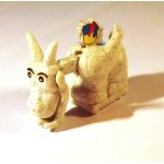 Figurine  kinder  (2003) - gargouille  zerbus  gris - clair (k04n38 / k04 - 38)