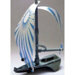 Figurine  kinder (2009) - catamaran gris ( de075 / de - 075 ) avec bpz