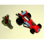 Figurine kinder (2013) - voiture de course rouge avec propulseur ( ft046 / ft - 046 ) avec bpz Figurine kinder (2013) - voiture de course rouge avec propulseur ( ft046 / ft - 046 ) avec bpz