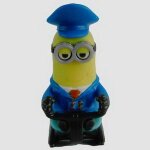 Figurine  kinder  (2020) - les minions 2 / n 2 - kvin pilote d'avion ( dv598 / dv - 598 ) avec bpz