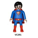 Figurine kinder (2025) - s�rie: dc playmobil / n 1 - superman ( vc291 / vc - 291 ) avec bpz