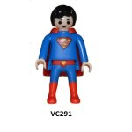 Figurine kinder (2025) - srie: dc playmobil / n 1 - superman ( vc291 / vc - 291 ) avec bpz