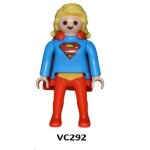 Figurine ; kinder ; (2025) - série: dc - playmobil / n 2 - supergirl (vc292 / vc - 292 ) avec bpz Figurine ; kinder ; (2025) - série: dc - playmobil / n 2 - supergirl (vc292 / vc - 292 ) avec bpz