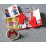 Figurine kinder joy a monter - s�rie super mario attaches ecouteurs mario 2020 - dv556 mario - avec la ...