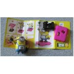 Figurine kinder surprise a monter - srie les minions 2020 - 2021 - dv603 kevin - avec la fiche bpz - ...