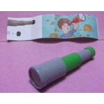 Figurine maraja - longue vue tlescopique verte et grise - art. 117 - (style kinder)