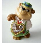Figurine thomas mour - s�rie les ours bavarois a la foire (kinder 1999)