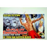 Le fils du capitaine blood - affiche originale de cin�ma - format 40x60 cm - de tulio demicheli avec ...