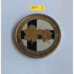 Finlande 2011 - 2 euros de serie - murier - version couleur colored color in farbe