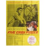 Five easy pieces / cinq pi�ces faciles - v�ritable affiche de cin�ma pli�e - format 120x160 cm - de bob ...