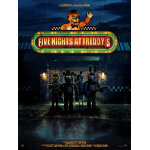 Five nights at freddy's - v�ritable affiche de cin�ma pli�e - format 120x160 cm - de emma tammi avec ...