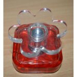 Flacon eau de toilette vide  flowerparty  d'yves rocher