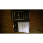Flacon de parfum vide et sa boite bulgari man