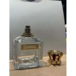 Flacon vide - eau de toilette  ; scandal ; de jean paul gaultier - 150 ml
