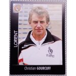 Foot 2008 - championnat de france de l1 et l2 - lorient n160 christian gourcuff - image, sticker, autocollant, ...