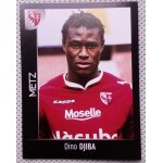 Foot 2008 - championnat de france de l1 et l2 - metz n251 dino djiba - image, sticker, autocollant, vignette ...