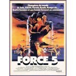 Force 5 - affiche petit format du film de robert clouse 1982