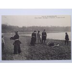 For�t de rambouillet. chasse royale, equipages de bonnelles, le cerf est servi