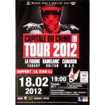 La fouine - capitale du crime - affiche musique / concert / poster