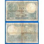 France 10 francs 1940 minerve 5 decembre serie t billet frcs frs frc France 10 francs 1940 minerve 5 decembre serie t billet frcs frs frc