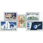 France 1965, tr�s beaux timbres neufs * * luxe yvert 1451 union des t�l�communications, 1452 la croix ...