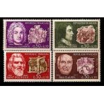 France 1968, tr�s belle s�rie compl�te neuve * * luxe c�l�brit�s, yvert 1550 couperin, 1551 g�n�ral desaix, ...