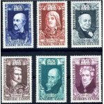 France 1969, tr�s belle s�rie compl�te neuve * * luxe personnages, timbres yvert 1590 roussel, 1591 marceau, ...