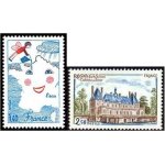 France 1981, tr�s beaux timbres neufs * * luxe yvert 2125concours de dessins d'enfants, l'eau par virginie ...