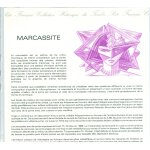 France 1986 - document philat�lique - marcassite - 2. 00f - 30 - 86