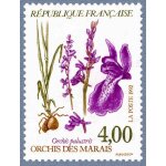 France 1992, tr�s beau timbre neuf * * luxe yvert 2768, s�rie �nature de france - plantes des marais�, ...