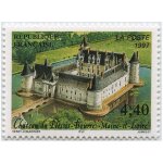 France 1997, tr�s beau timbre neuf * * luxe yvert 3081, s�rie touristique, chateau du plessis bourr� ...