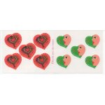 France 2000: bloc - carnet n 3298a  dites le avec des coeurs , comprenant 10 timbres auto - adh�sifs ...